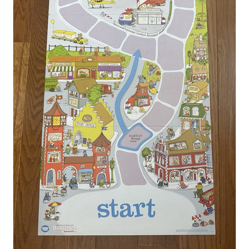 Richard Scarry's Busytown Eye Found It Game COMPLETE I Can Do It 2011 Kids - Picture 5 of 5